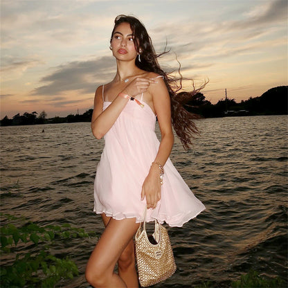 Sunset Breeze Mini Dress