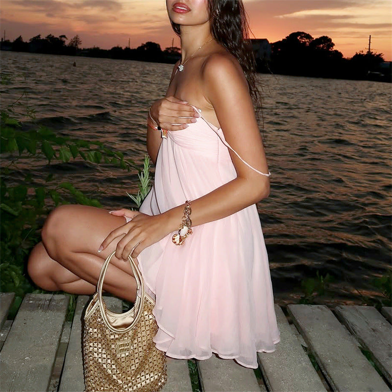 Sunset Breeze Mini Dress
