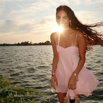 Sunset Breeze Mini Dress