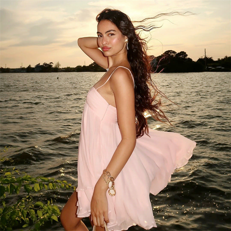 Sunset Breeze Mini Dress