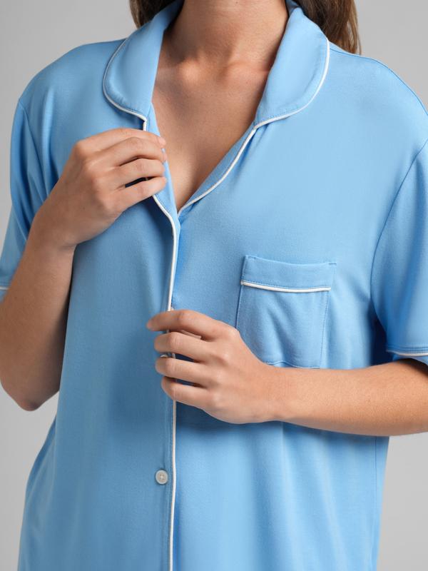 Luna Lounge Short Sleeve PJ Set