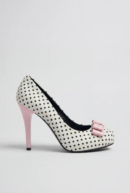 Lulu Polka Bow Heels