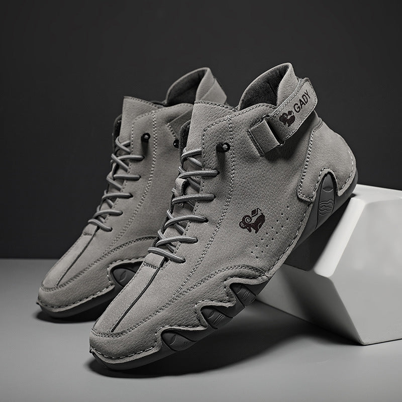 DesertStride High-Top Sneakers