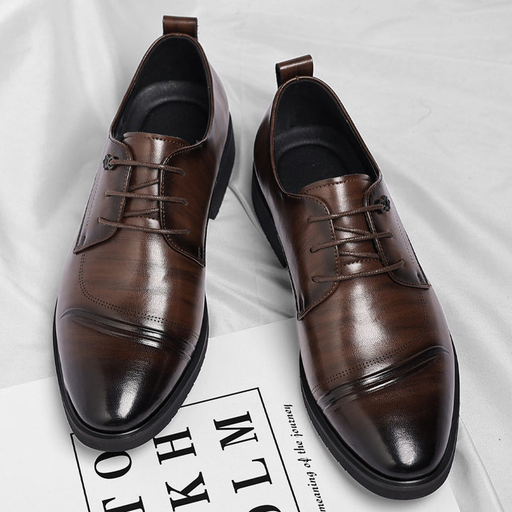 Verona Leather Brogue Dress Shoes
