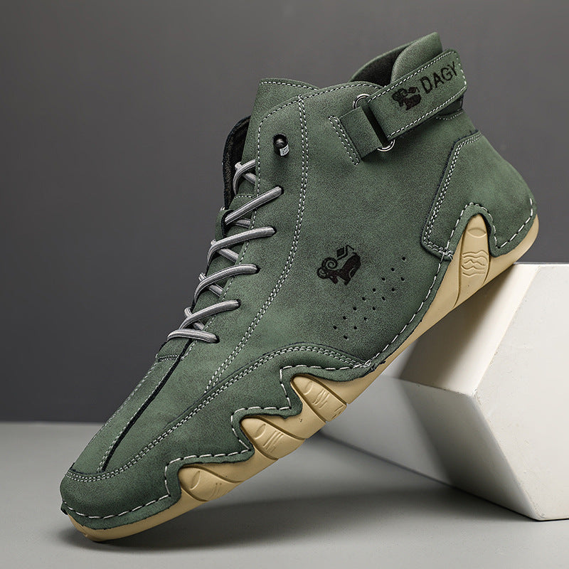 DesertStride High-Top Sneakers