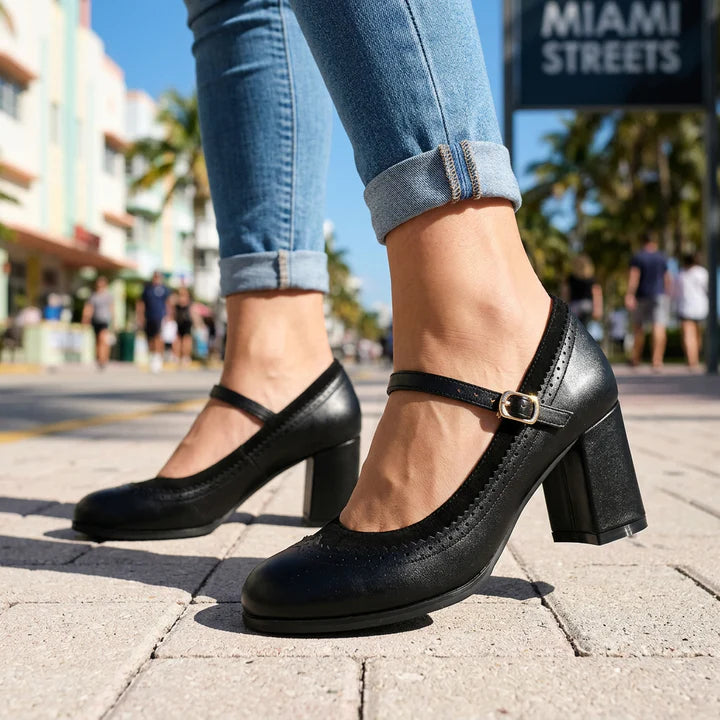 Abigail Brogue Loafers